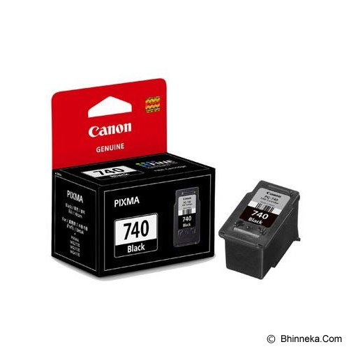 CANON Black Ink Cartridge with Print Head PG-740